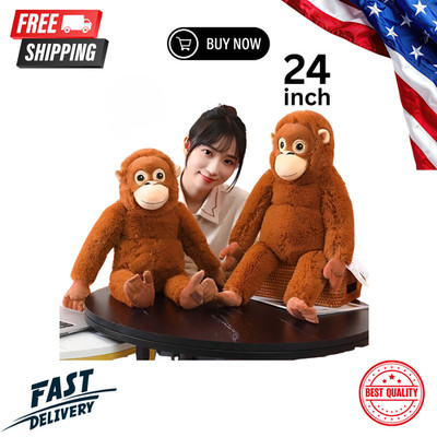 Punch Orangutan Djungeskog Brown Plush Punch Monkey Plush