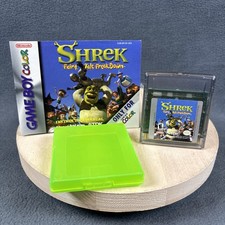 Nintendo Game Boy Color - Shrek: Fairy Tale Freakdown - Game & Manual - Tested
