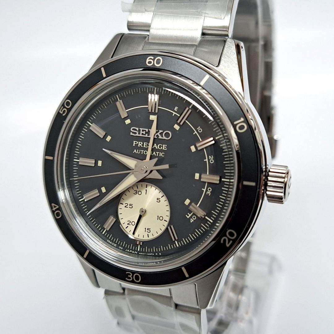 SEIKO PRESAGE SARY211 Men's Automatic Round Silver Black W40.8mm Stainless steel