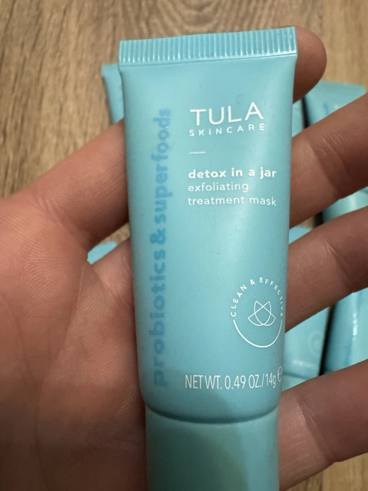 Tula Skincare, 140g, Detox In A Jar, Exfoliating Treatment Mask - Image 2 of 3