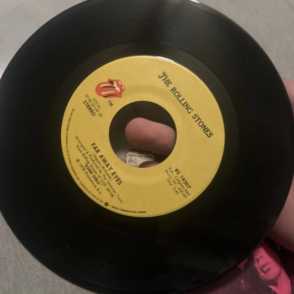 The Rolling Stones RS Records 19307 Miss You/ Far Away Eyes Vg+ - Image 2 of 3
