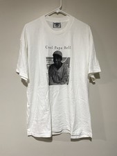 Vintage Cool Papa Bell Negro Leagues T-Shirt Mens XL Black Baseball Museum 90s