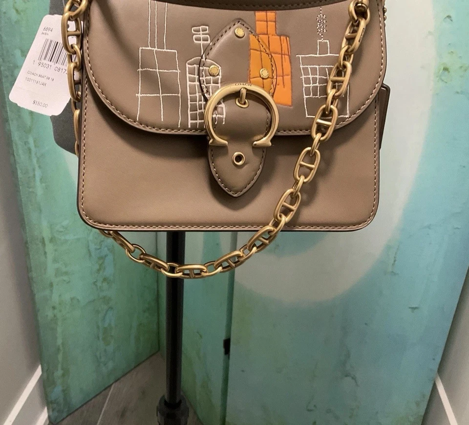 Bolso de mano y bandolera Coach x Jean Michel Basquiat nuevo con etiquetas Foto 3 de 4