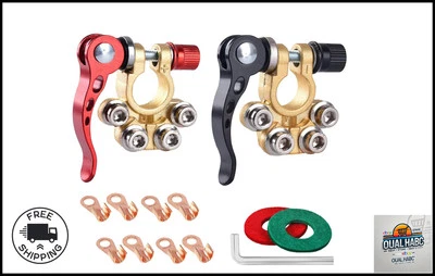 SUNMORN Battery Terminal Connectors, 8 PCS Battery Cable Ends, Battery Terminals, Allen