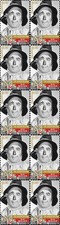 Ray Bolger The Scarecrow Wizard of OZ Cinema Classics Mint Stamp Strip of 10 #2