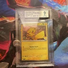 Pokemon TCG Pokemon Promos 30th Anniversary Pikachu 051/162 Holo Promo Eng BGS 9