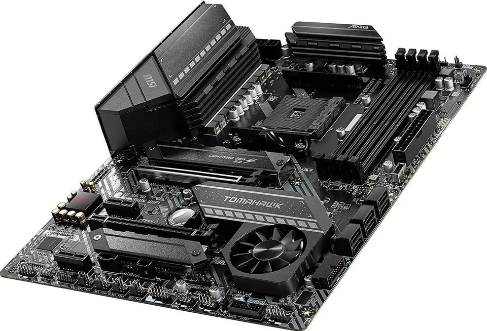 MSI MAG X570 TOMAHAWK WIFI AM4 AMD X570 ATX AMD Motherboard view 4