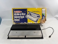 Metaframe 20  STOW-A-LITE Aquarium Hood Fits 10 Gallon Tank - FOR PARTS/REPAIR