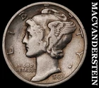 1937 Silver Mercury Dime - Scarce  Better Date  No Reserve  #G8765