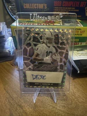 2025 Mosaic Rookie Scripts Dont'e Thornton Jr. #RS-DTJ Mosaic Prizm Raiders