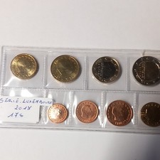 Luxembourg Série pièces euro 2018 lot 1 cent à 2 € en pochette