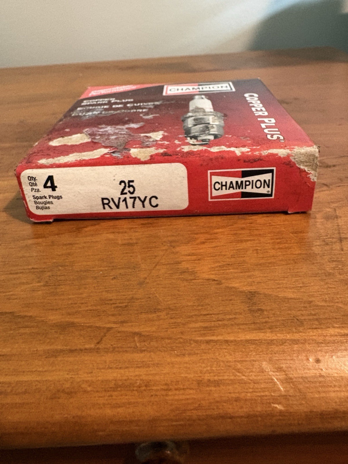 Champion Copper Plus Spark Plug 25 RV17YC Box Pack of 3