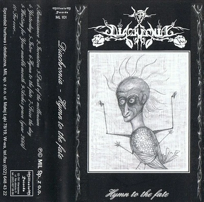 Diachronia – Hymn To The Fate MC Tape 1998 Black Death Metal Behemoth Gorefest 9 - Bild 1 von 2