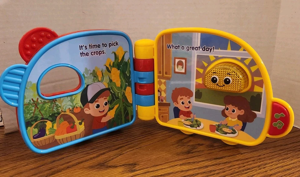 VTech 2016 FARM FUN Storybook Read Along Electronic Baby Toddler Toy - Image 4 of 4