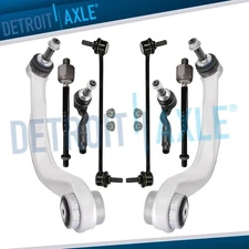 Front Lower Forward Control Arms Tie Rods Sway Bar for 535i 550i GT 750i XDrive