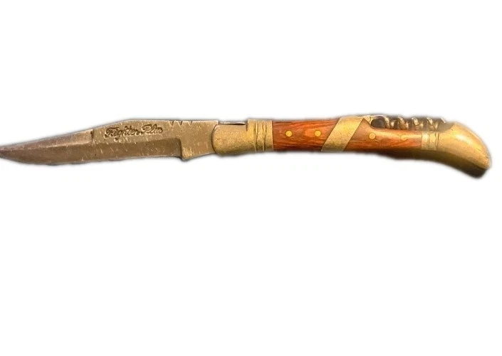 Vintage Fighter Plus LAGUIOLE STYLE  Pocket Knife/#370892381 - Image 4 of 4