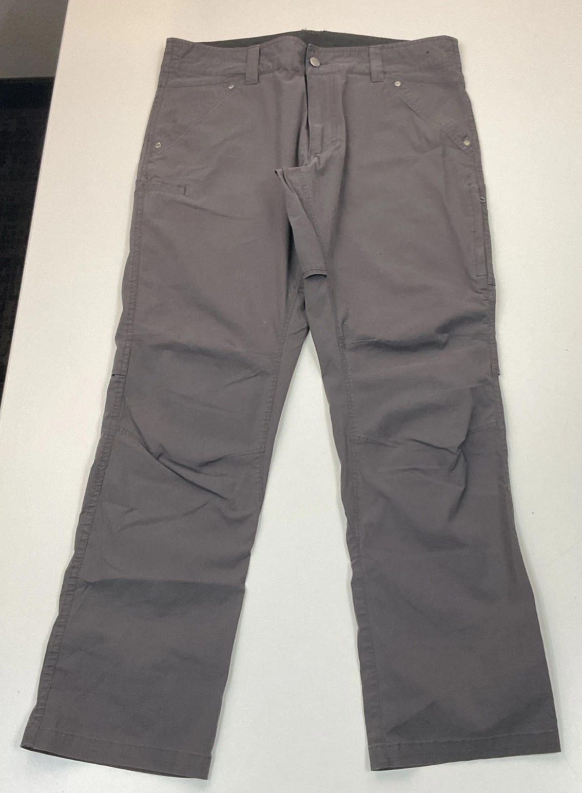 TXP804 CQR Men’s Vent Stretch Pants US 34x32 Grey