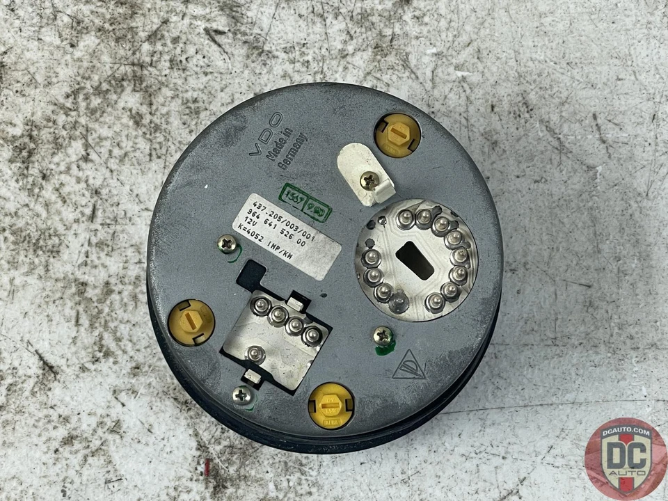 Velocímetro 1990-1994 Porsche 911 964, 1994-1998 993 KPH 96464152600 111307 - Imagem 2 de 2