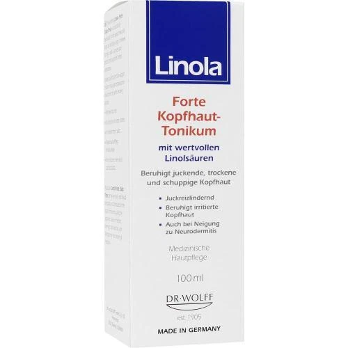 LINOLA Kopfhaut-Tonikum Forte 100ml gegen juckende trockene schuppige Kopfhaut - Bild 1 von 1