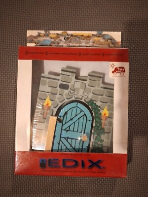 Le Toy Van Papo Edix Building TV529 Medieval Castle Extension - Building Walls