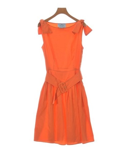 PRADA Dress Orange (Approx. M) 2200480166021