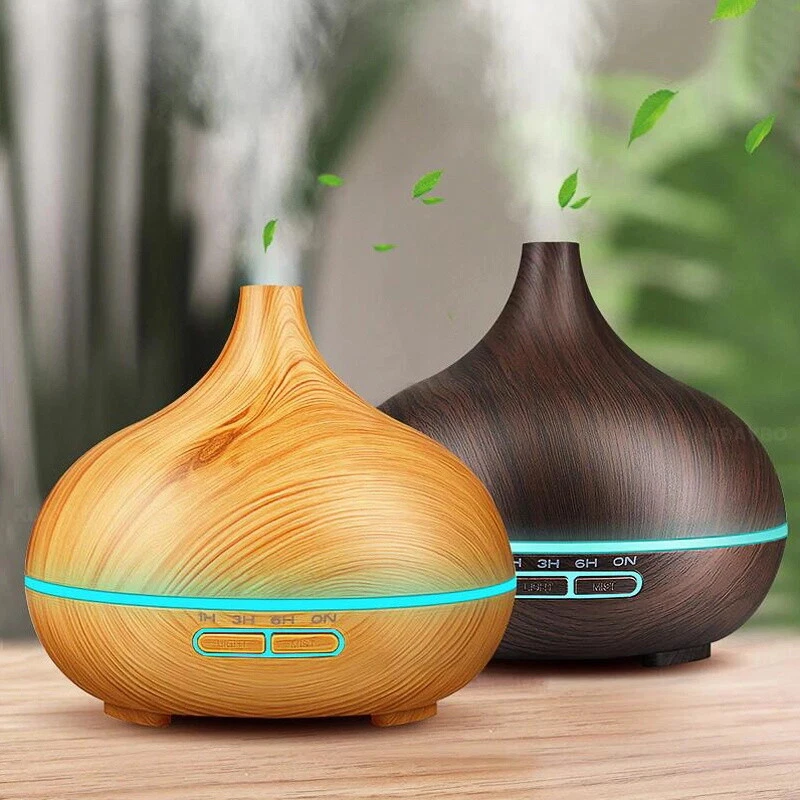 550ML Luftbefeuchter Ultraschall Duftöl Aroma Diffuser 7 LED Farben Humidifier - Bild 3 von 4
