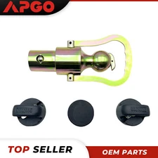 30000 LB Gooseneck Ball & Safety Chain Kit NEW For Dodge Ram Trucks GNXA2062