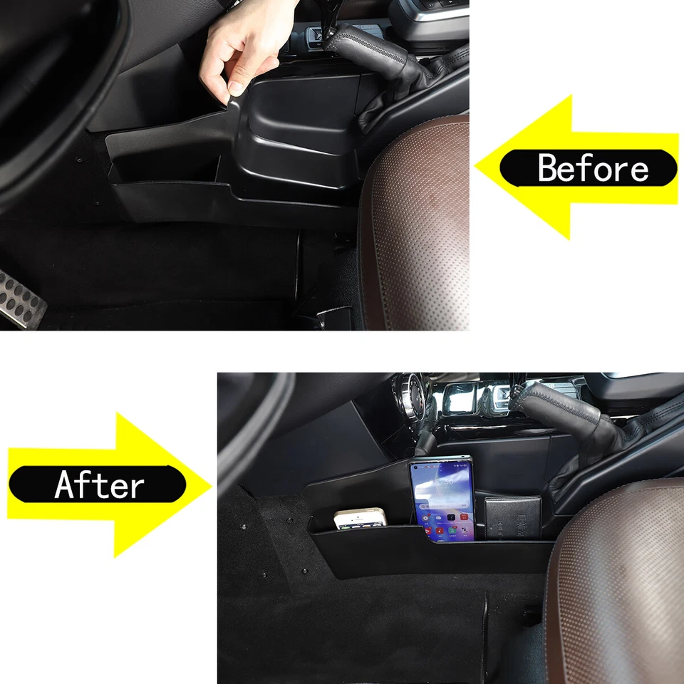 Caja de almacenamiento colgante consola central para Mercedes-Benz Clase G W463 G500 2013-2018 Foto 3 de 4