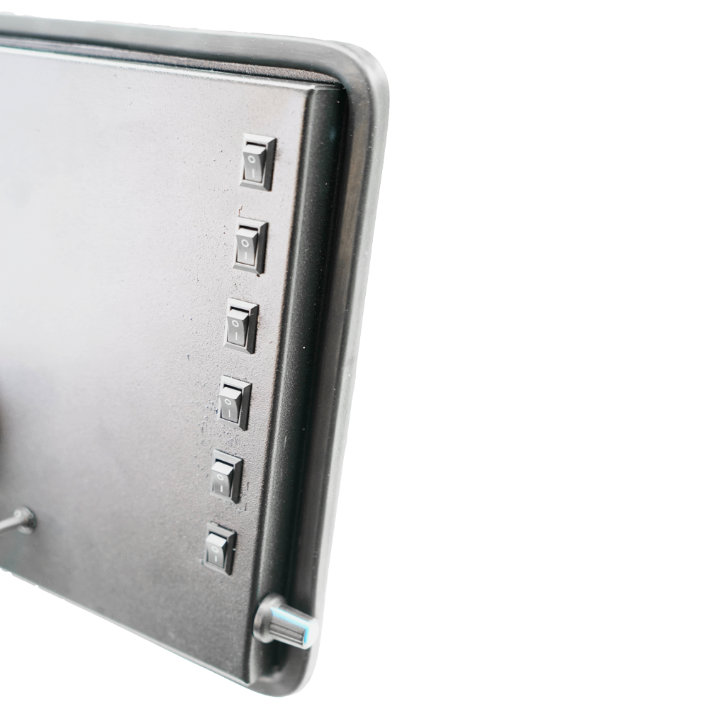 PDR lamp, 95 x 26 cm auto led lamp reflectorplaat, ledlamp voor het