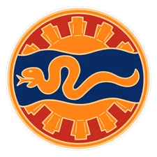 116th Cavalry Brigade Bumper Sticker Military Vinyl Soldier Decal 5"