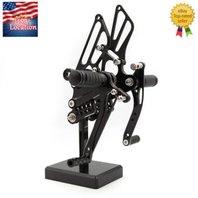 2009-2025 Kawasaki Ninja ZX6R ZX636 FX CNC Rearset Footpegs GP