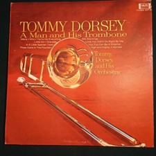 Tommy Dorsey - A Man And His Trombone 1966 Colpix SCP 498 Vintage Vinyl LP 