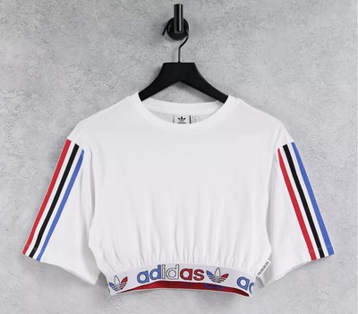 adidas logo tee womens