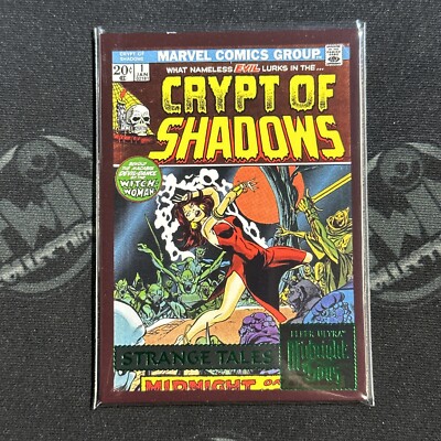 2023 Fleer Ultra Midnight Sons GREEN #ST-13 Strange Tales Crypt Of Shadows
