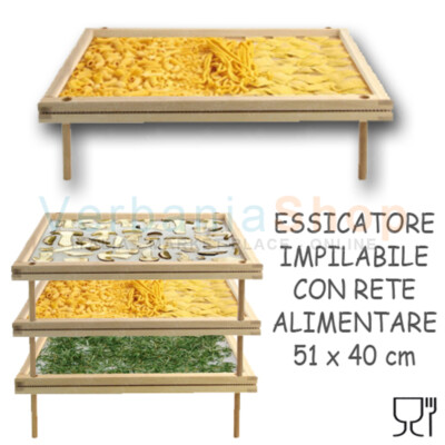 Asciugapasta In Legno Pieghevole WANDGU - 9 Bracci Rimovibili, Fino A 4.5kg, Per Pasta Fatta In Casa - Foto 5