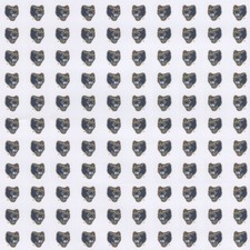 Brigham Young University BYU WHITE NCAA Scrapbook Paper 12x12" Sports Solution