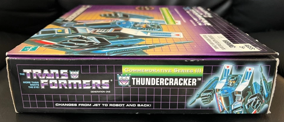 Transformers G1 Reissue Commemorative Series III Thundercracker - Hasbro 2002 - Image 4 of 4
