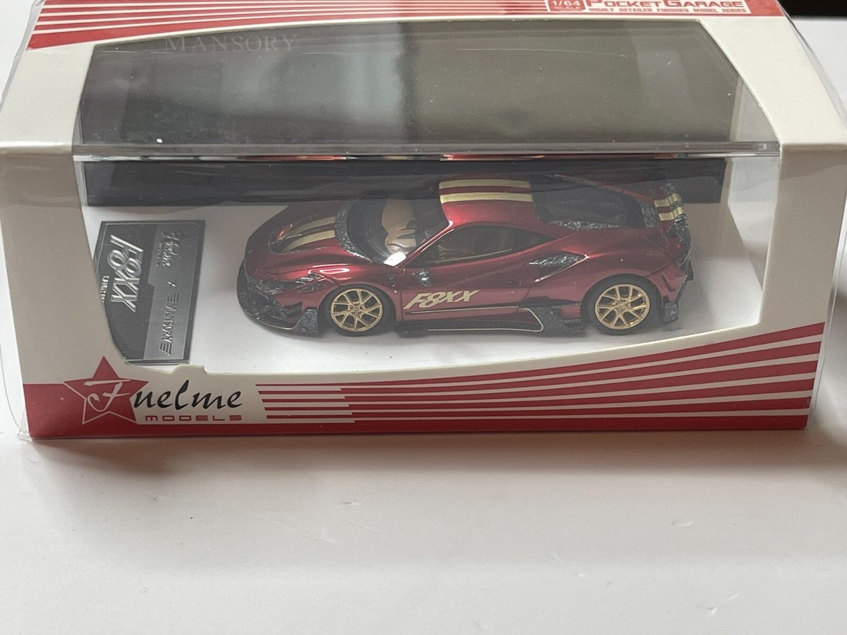 1/64 フェラーリ F8XX マンスリー Fuel Me 1:64 Ferrari F8XX Mansory, Metallic Blue