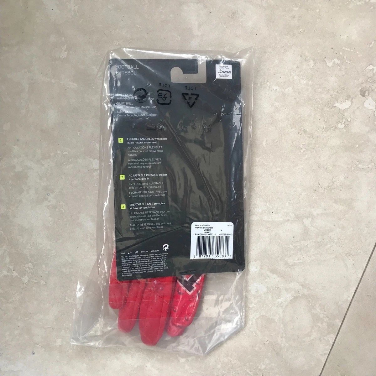 Supreme Supreme Nike Vapor Jet 4.0 Football Gloves