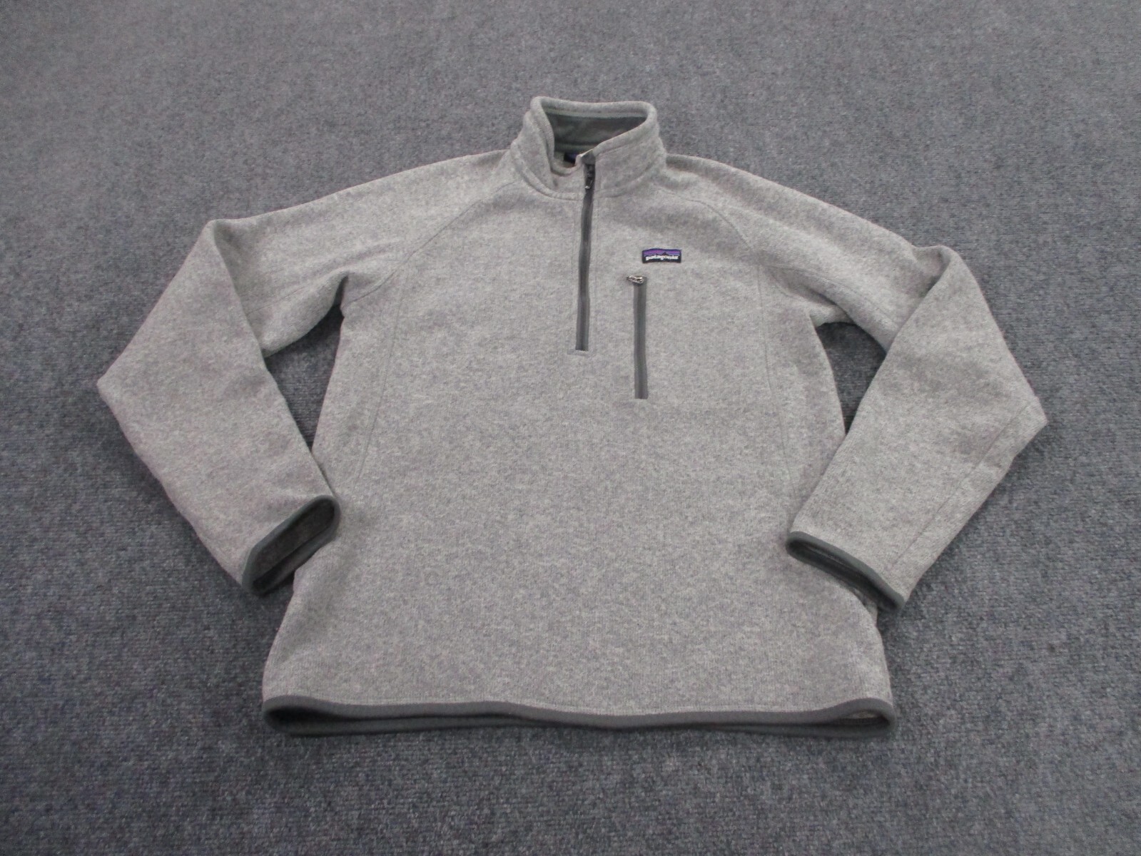 Patagonia Mens Lightweight Gray Better Sweater Fleece Jacket