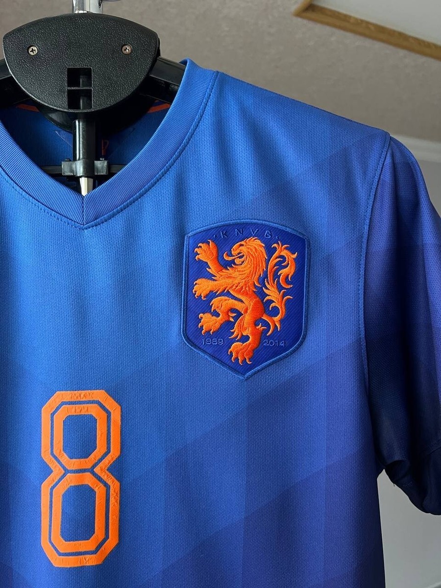 NETHERLANDS 2014 15 AWAY FOOTBALL SOCCER SHIRT NIKE 577963