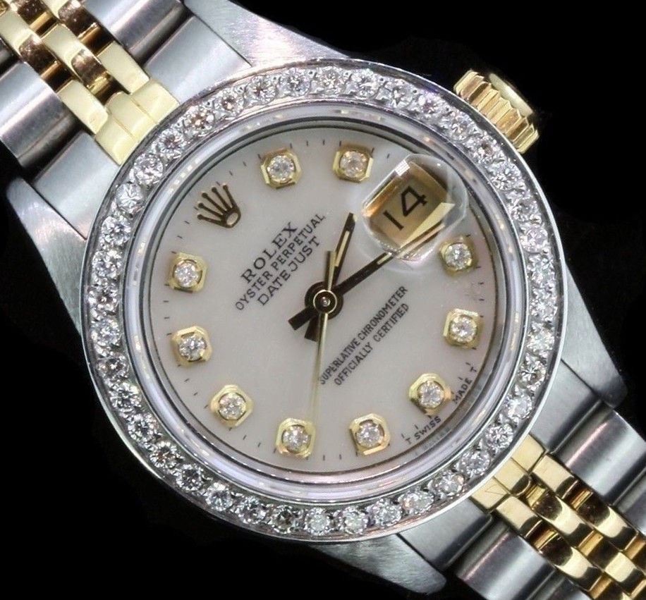 Rolex Ladies Datejust Oyster 14K Gold Stainless Steel  display picture 1