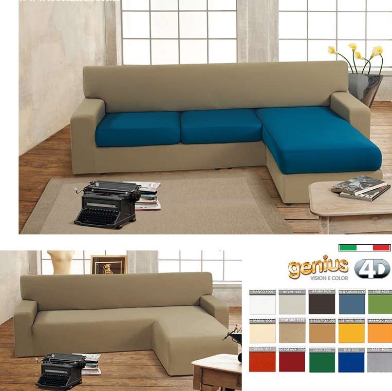 Copridivano Angolare Copricuscini Genius Fantasia OFFERTA Genius