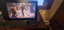 GAOMON PD1560 15.6 inch 1080p Graphic Tablet with Pen and Arm Stand - Black 