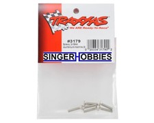 Traxxas 3179 Screws, 3x15mm Countersunk Machine 6 TRA1