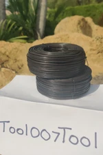 (2) 3 lb Pound Roll Mechanic Rebar Tie Wire 16 Gauge Black Annealed Single x 2