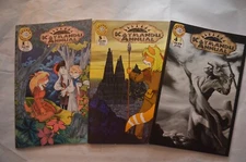 Lot of (3) Carole Curtis’ Katmandu Annual Comic Books (#1, 3, 4) Shanda Fantasy 