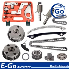 Timing Chain Kit Camshaft Solenoid Adjusters Tool For Land Rover Freelander 2.0L