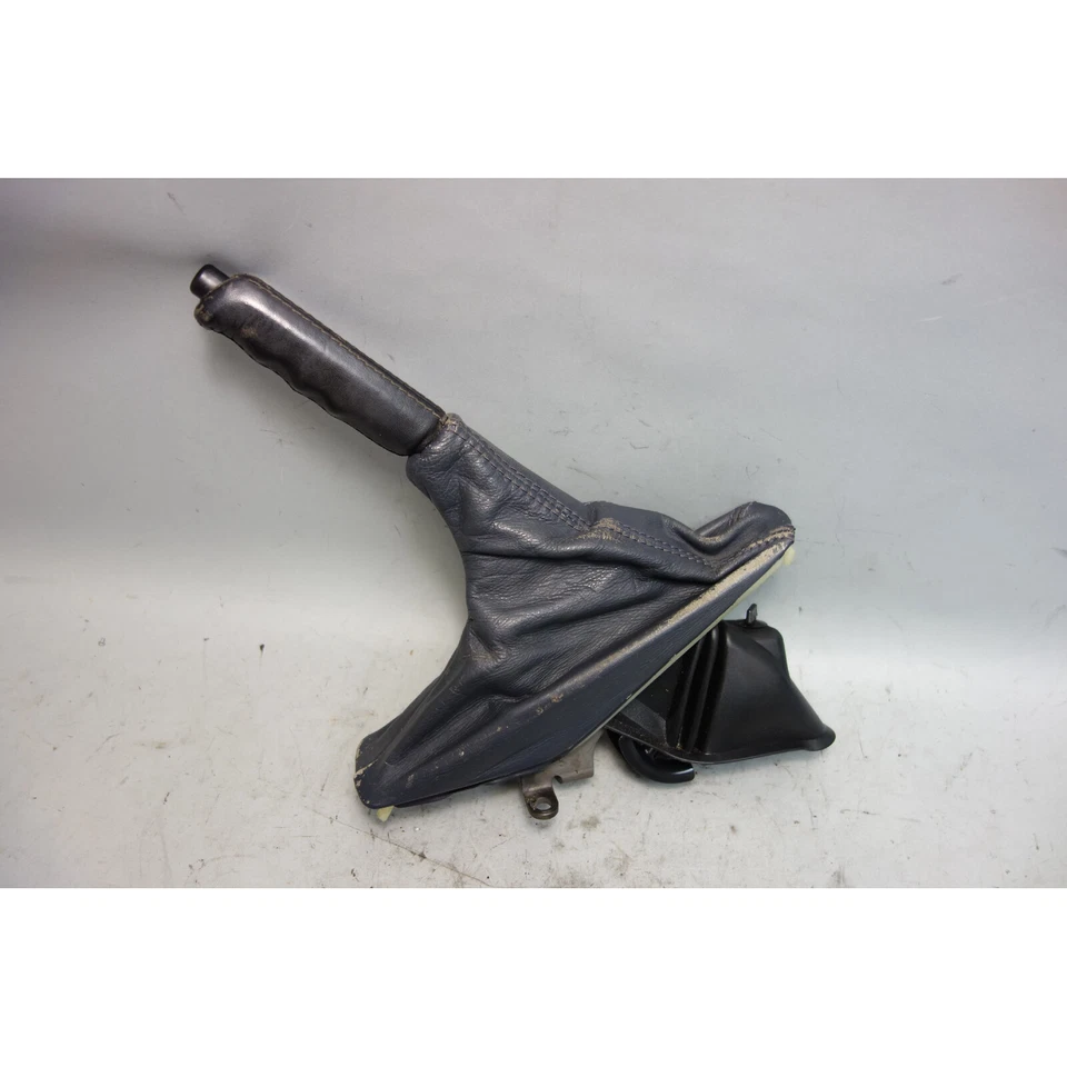 1988-1990 BMW E32 7-Series Emergency Handbrake Lever Handle Indigo Leather OEM - Image 3 of 4
