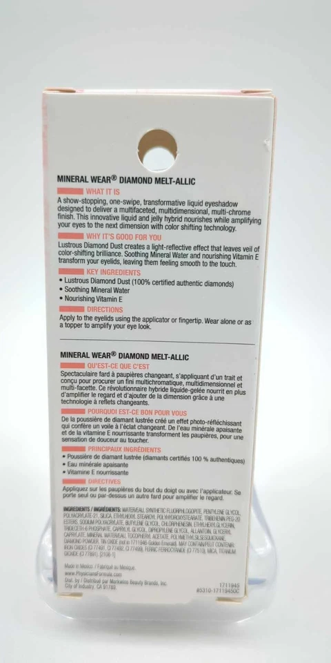 Physicians Formula Mineral Wear Diamond Melt-allic Bronze Brilliance Eyeshadow - Image 2 of 4